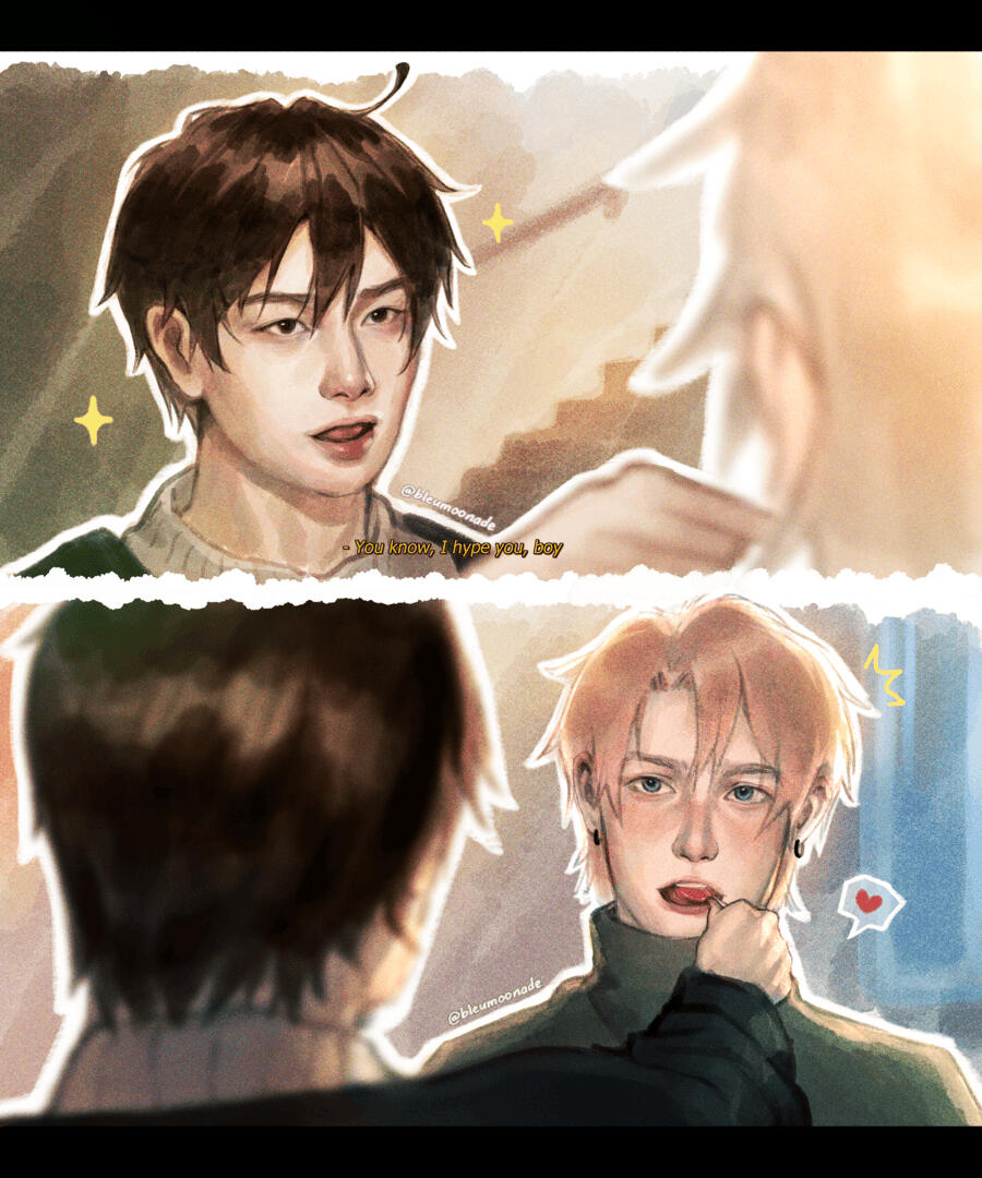 Kanda x Albert "Two Side of Him" (Webtoon Canvas) - Fanart