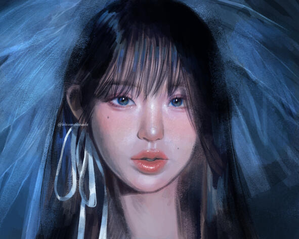 IVE Wonyoung Rebel Heart 1 - Fanart